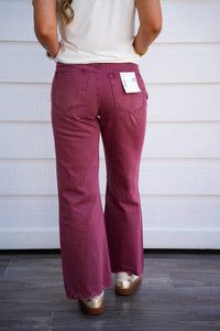 Vervet By Flying Monkey - Super High Rise 90's Vintage Crop Flare Jeans
