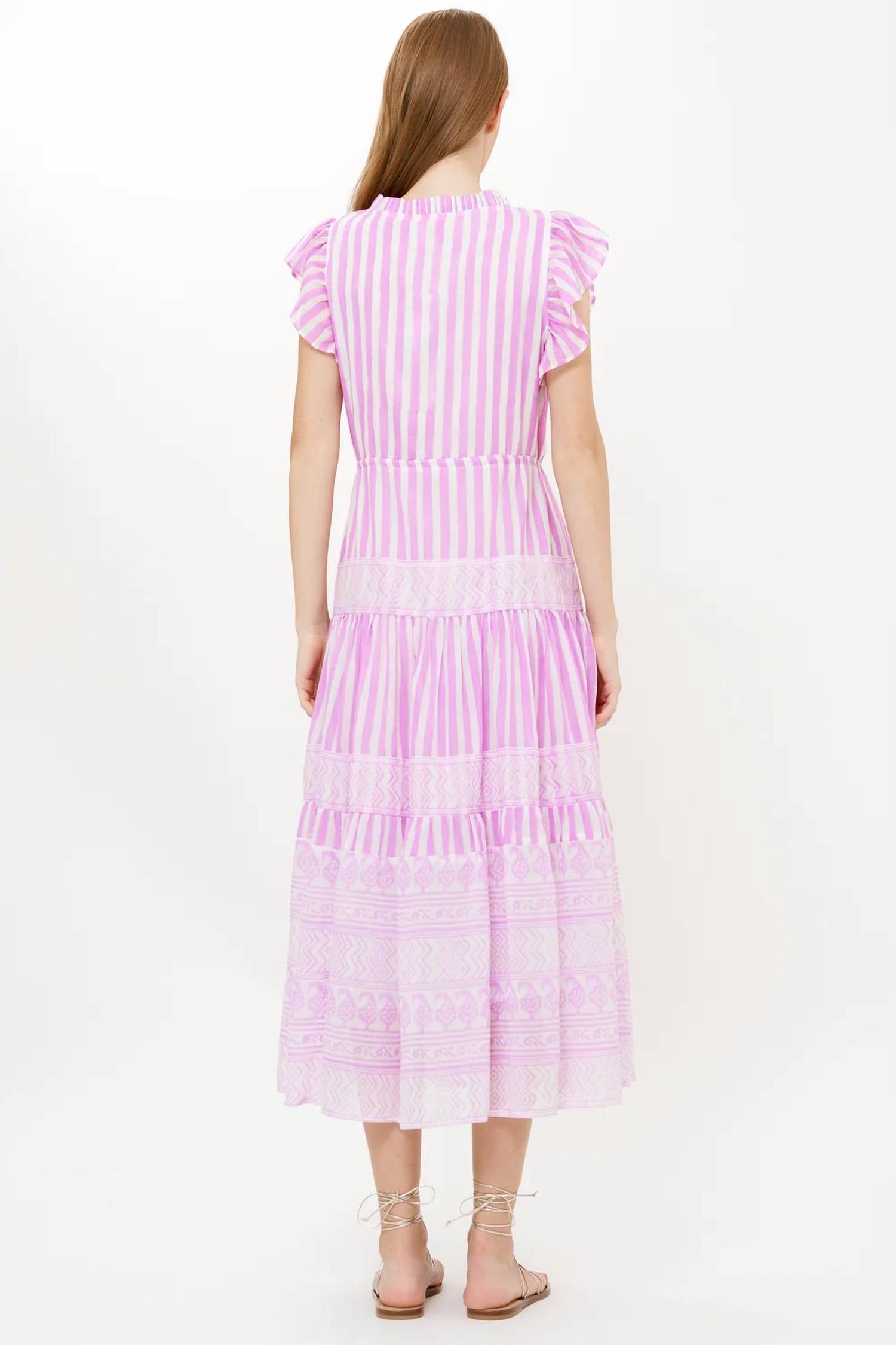 Oliphant - Cinched Flirty Midi Dress