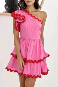 Entro - Fiesta One Shoulder Mini Dress