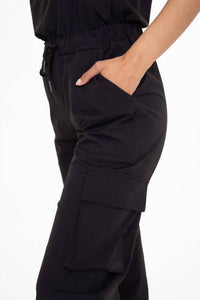 Mono B - Strapless Cargo Jumpsuit