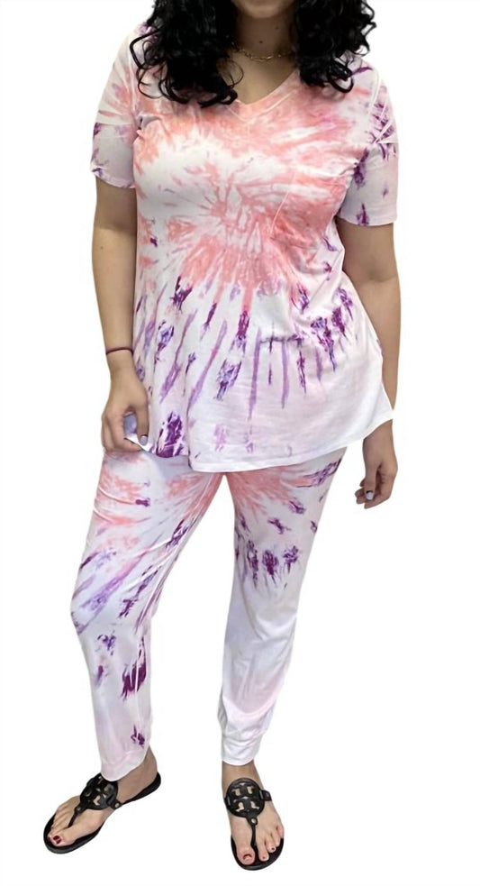 Blumin - Starburst Tie Dye Jogger Set