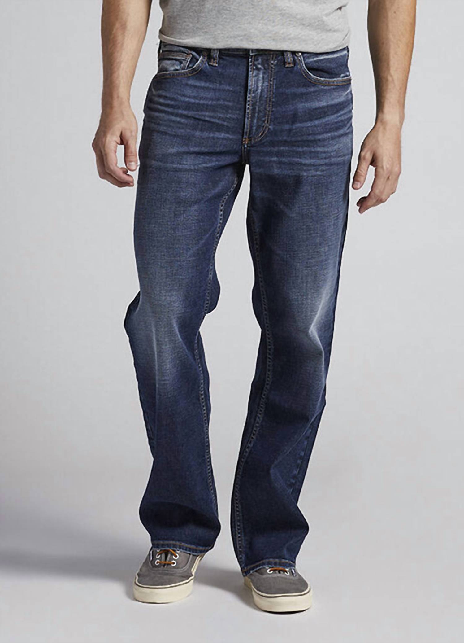 Silver Jeans Co - Zac Relaxed Fit Straight Leg Jeans