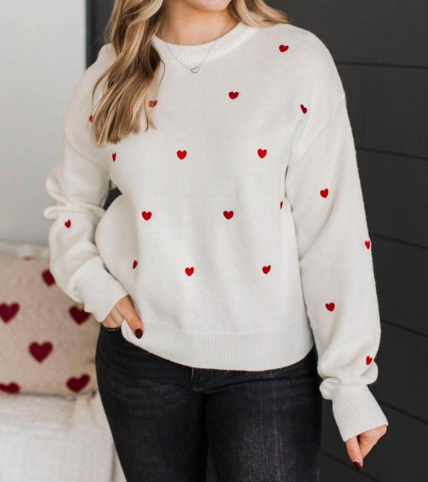 Staccato - Heart Sweater