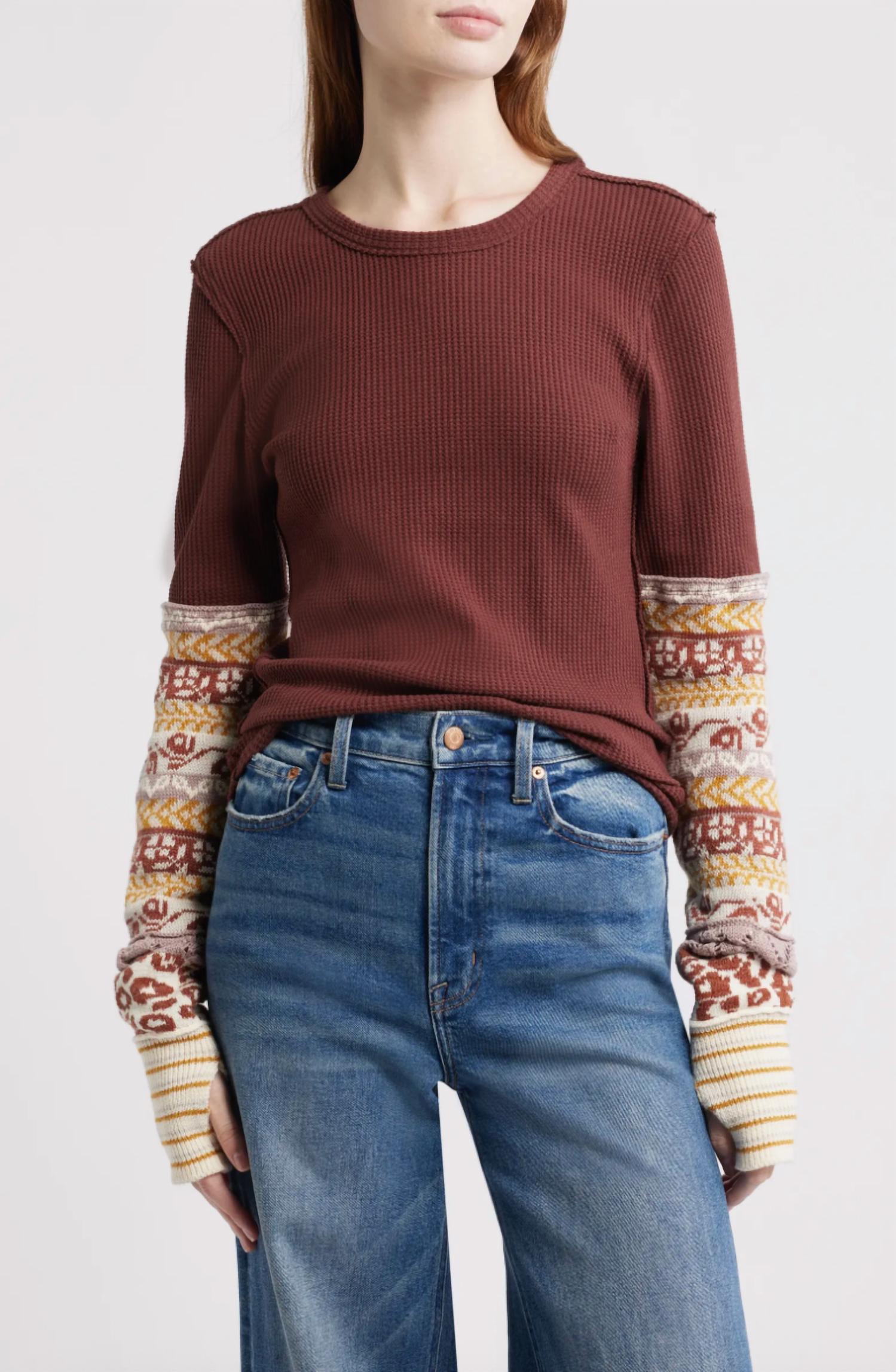 Free People - All In Cuff Top