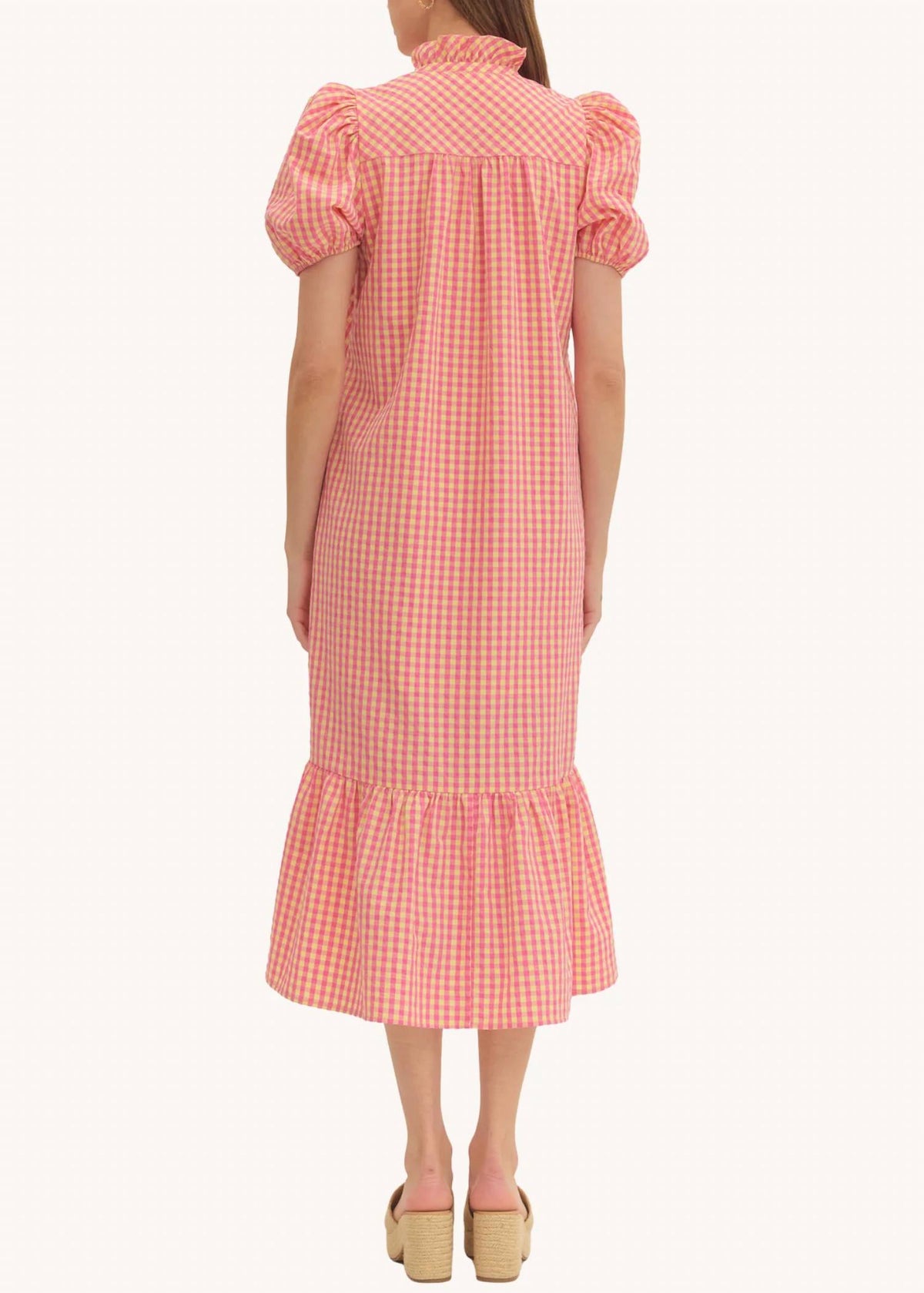 Entro - Fallon Cotton Midi Dress