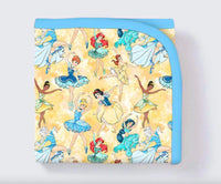 Charlies Project - Girls Princess Ballet Bamboo Blanket