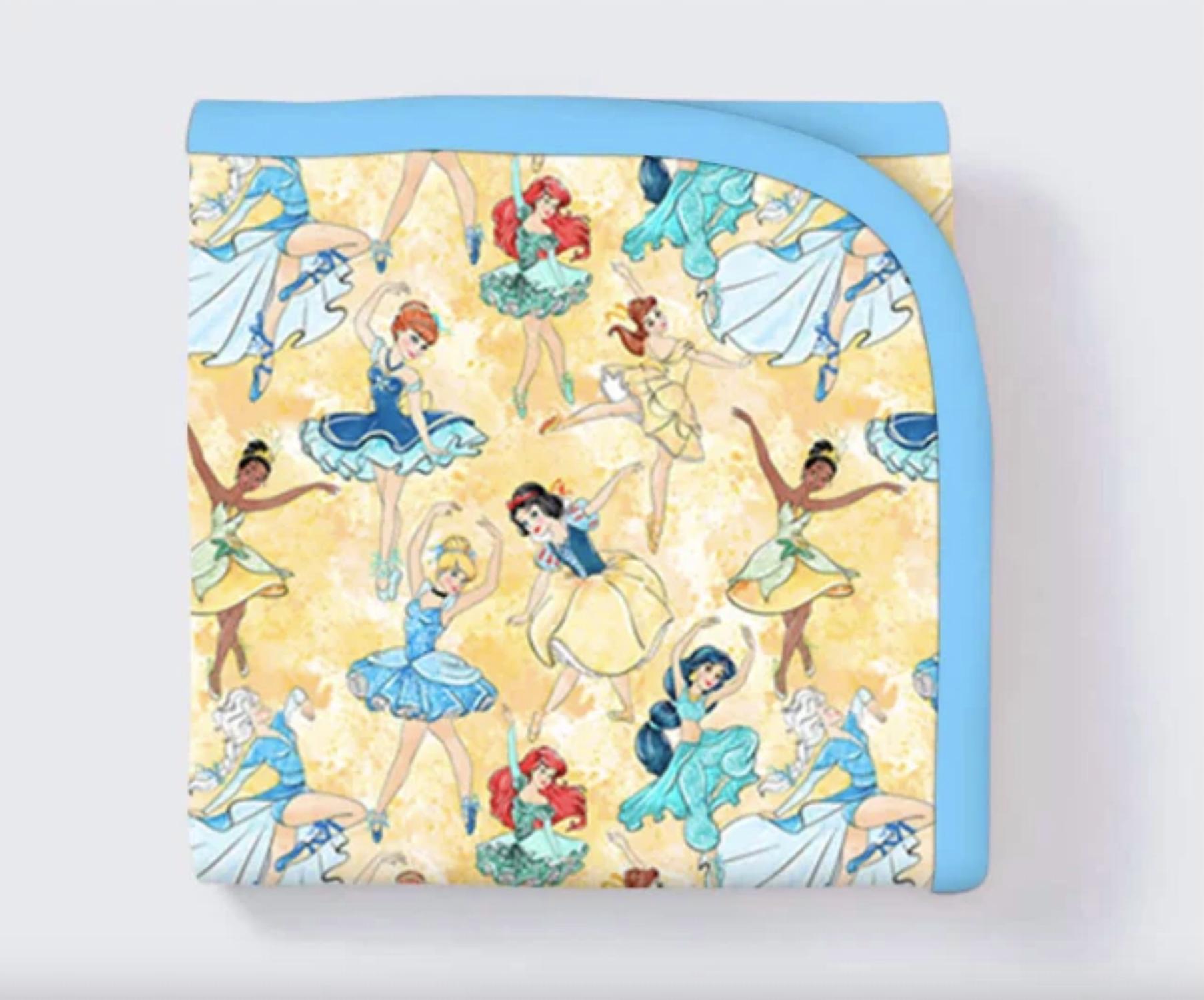 Charlies Project - Girls Princess Ballet Bamboo Blanket