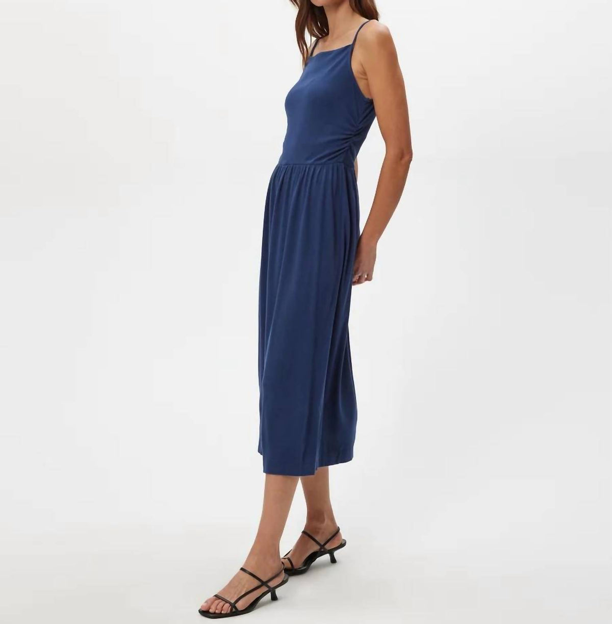 Michael Stars - Matilda Square Neck Flare Midi Dress