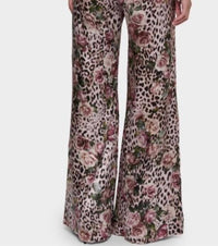 L'Agence - Pilar Silk Wide Leg Pant