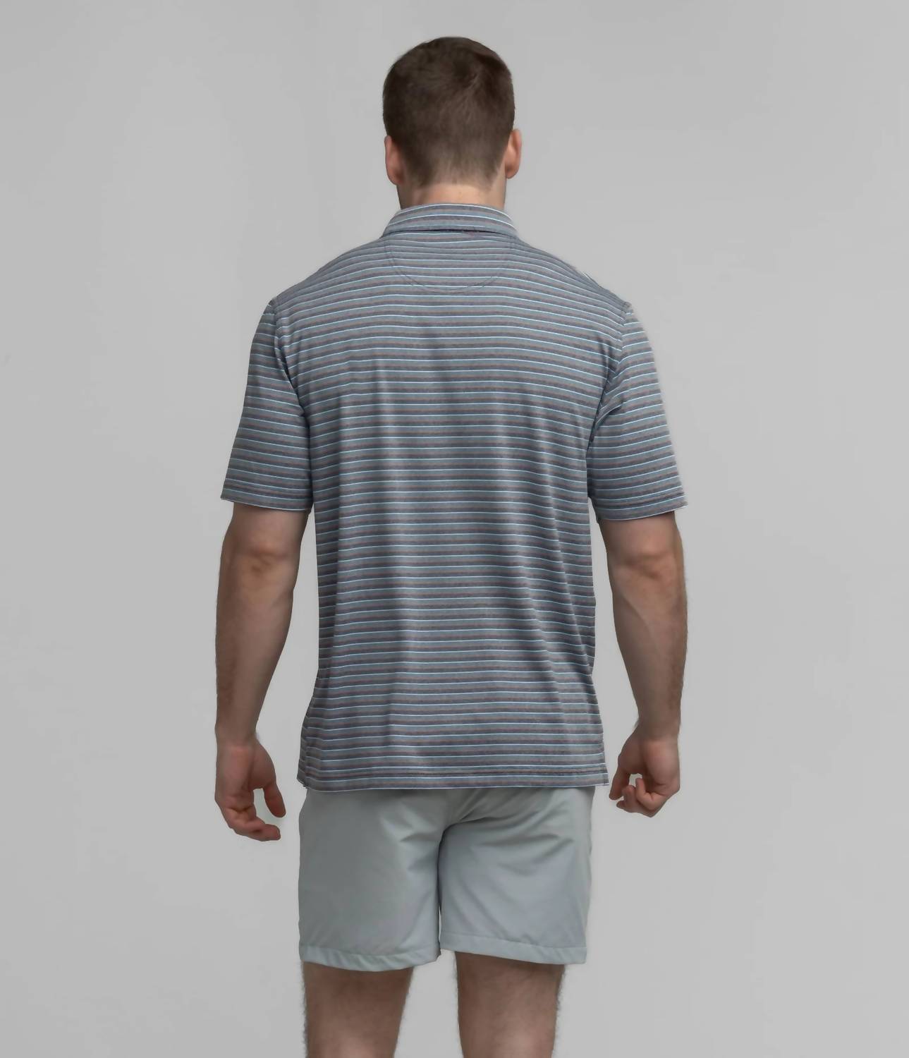 Southern Shirt Company - Cahaba Heather Stripe Polo