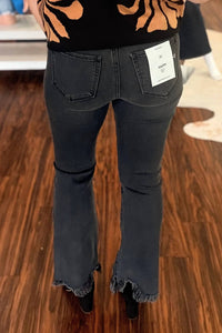 Hidden - Happi Cropped Flare Jeans