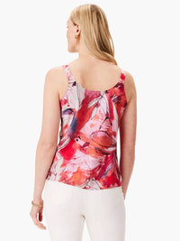 Nic + Zoe - Scribble Bouquet Crepe Cami Top