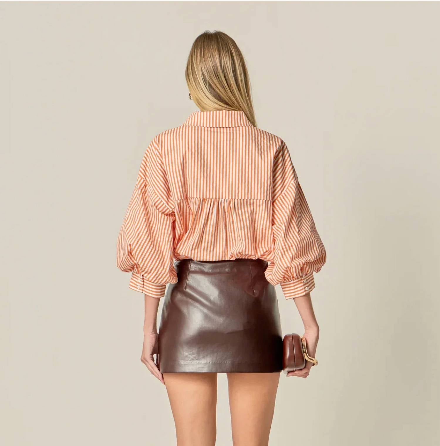 English Factory - Harper Balloon Sleeve Shirt