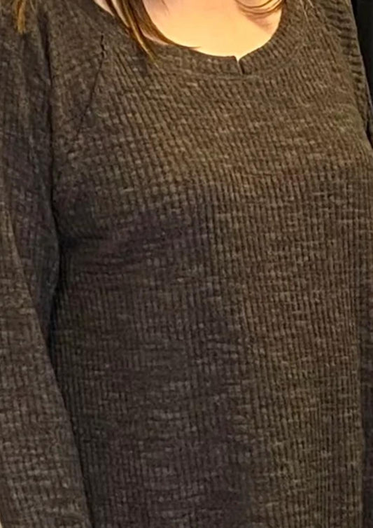 Ariella - High Low Long Sleeve Top