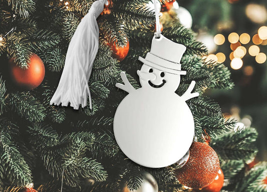 Creative Gifts International - Snowman Ornament with Tassel