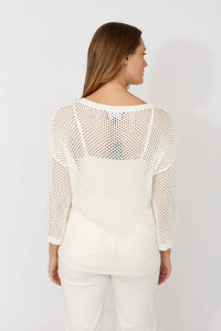 Frank Lyman - Saphine Sequin Floral Embellished Sweater