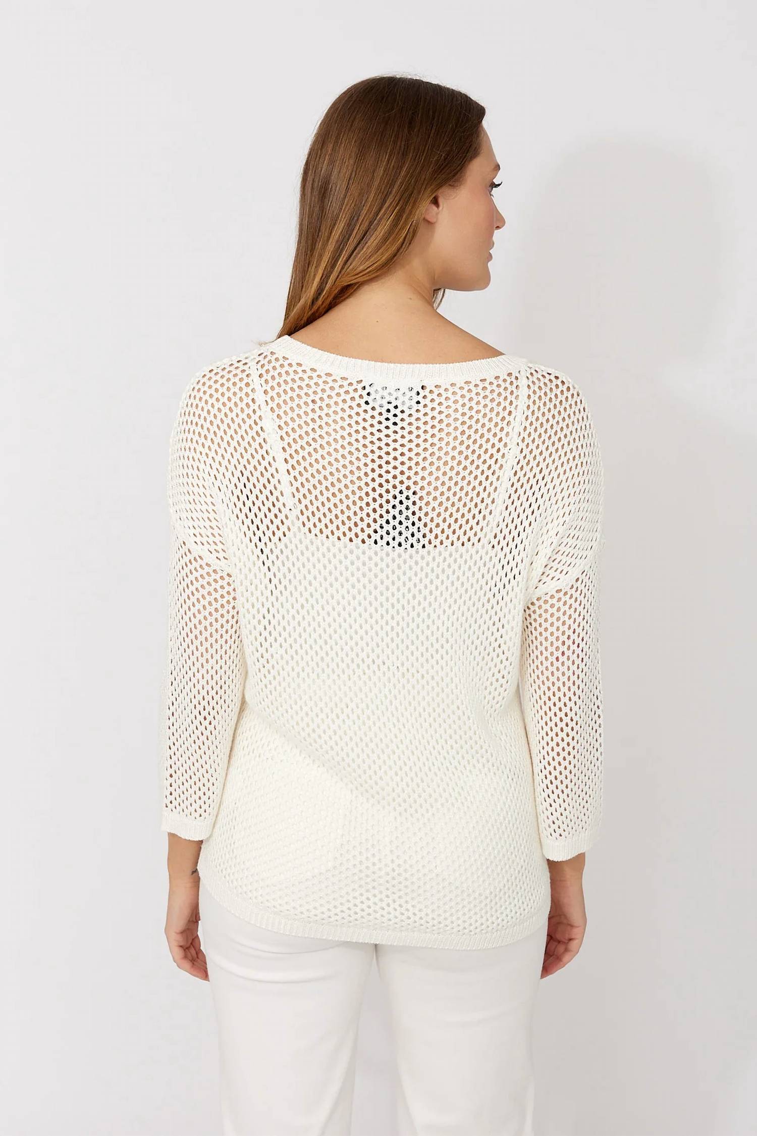 Frank Lyman - Saphine Sequin Floral Embellished Sweater