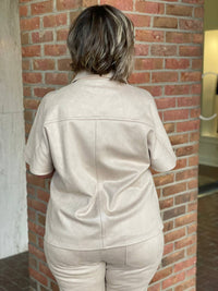 Boho Chic - Cap Sleeve Side Zip Jacket