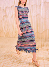 Ulla Johnson - Ajak Sleeveless Knit Midi Dres