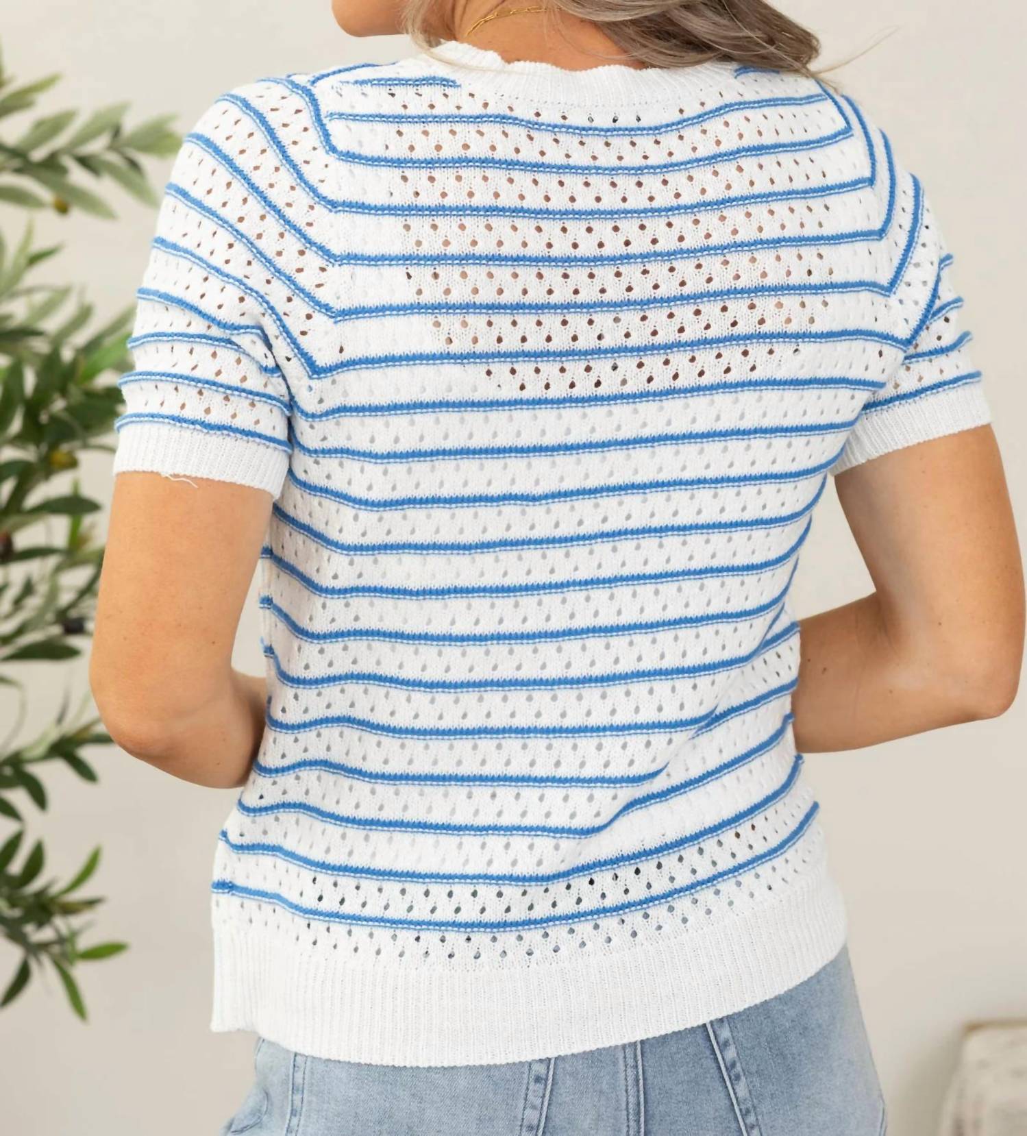 Staccato - Ivy Stripe Knit Top