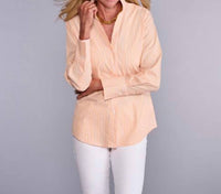 Claridge + King - League V Neck Button Up Shirt