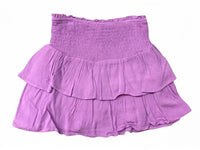 Hayden La - Girl's Smocked Ruffle Tiered Skirt