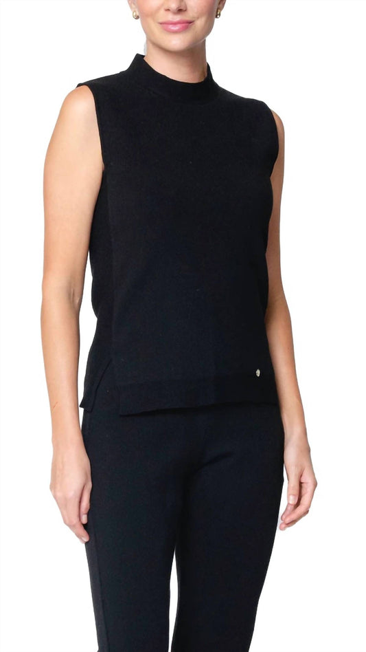 Biana - Marie Mock Neck Top