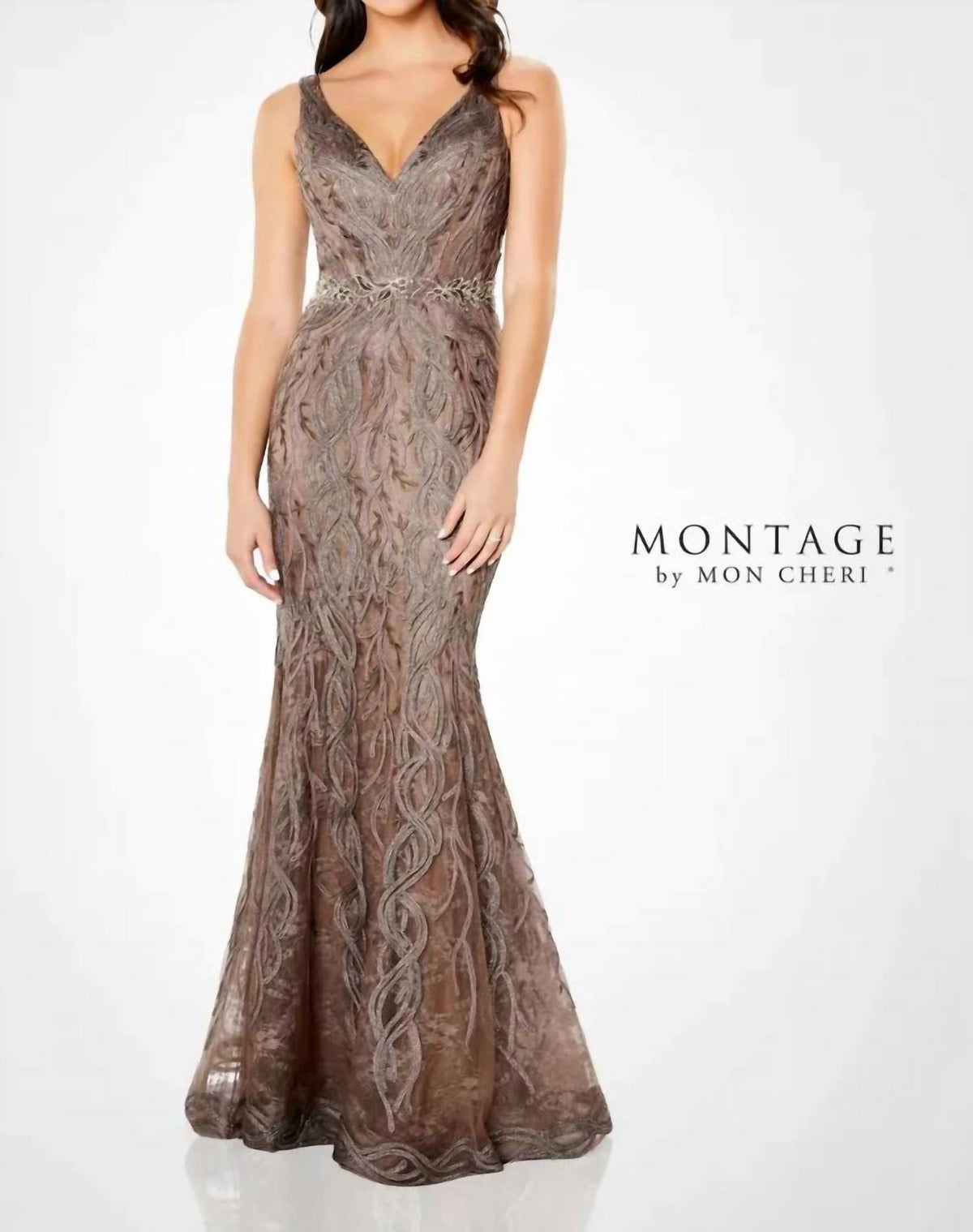Montage By Mon Cheri - Trumpet Gown