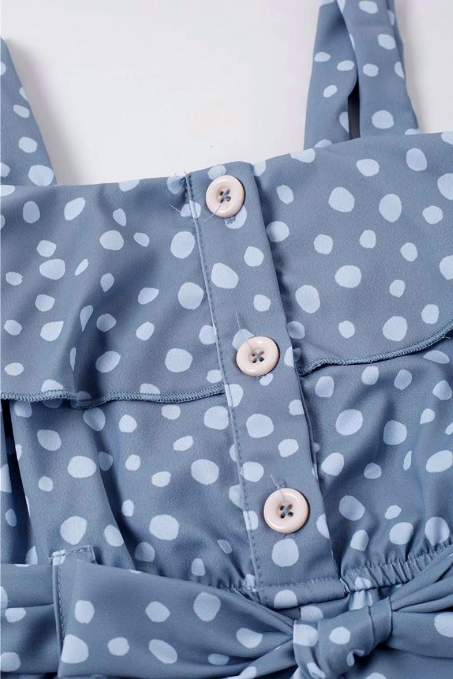 Honeydew - Girl's Dot Ruffle Jumpsuit Mommy & Me
