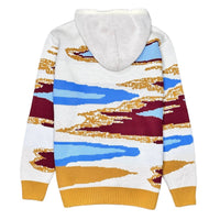 One in a Million Men's Pullover Hoodie in a million men s pullover hoodie in white - men's shirt - detail view