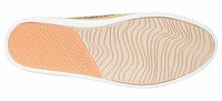 REEF Women's Cushion sunrise slip ons in leopard - women's sneaker - detail view