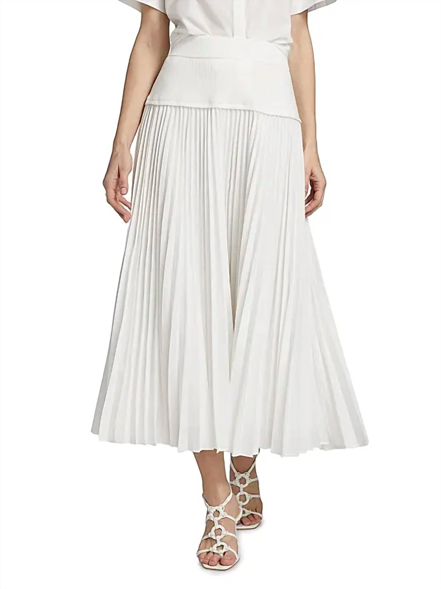 Simkhai - Stella Pleated Skirt