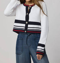 Splendid - Sailor Stripe Cardigan