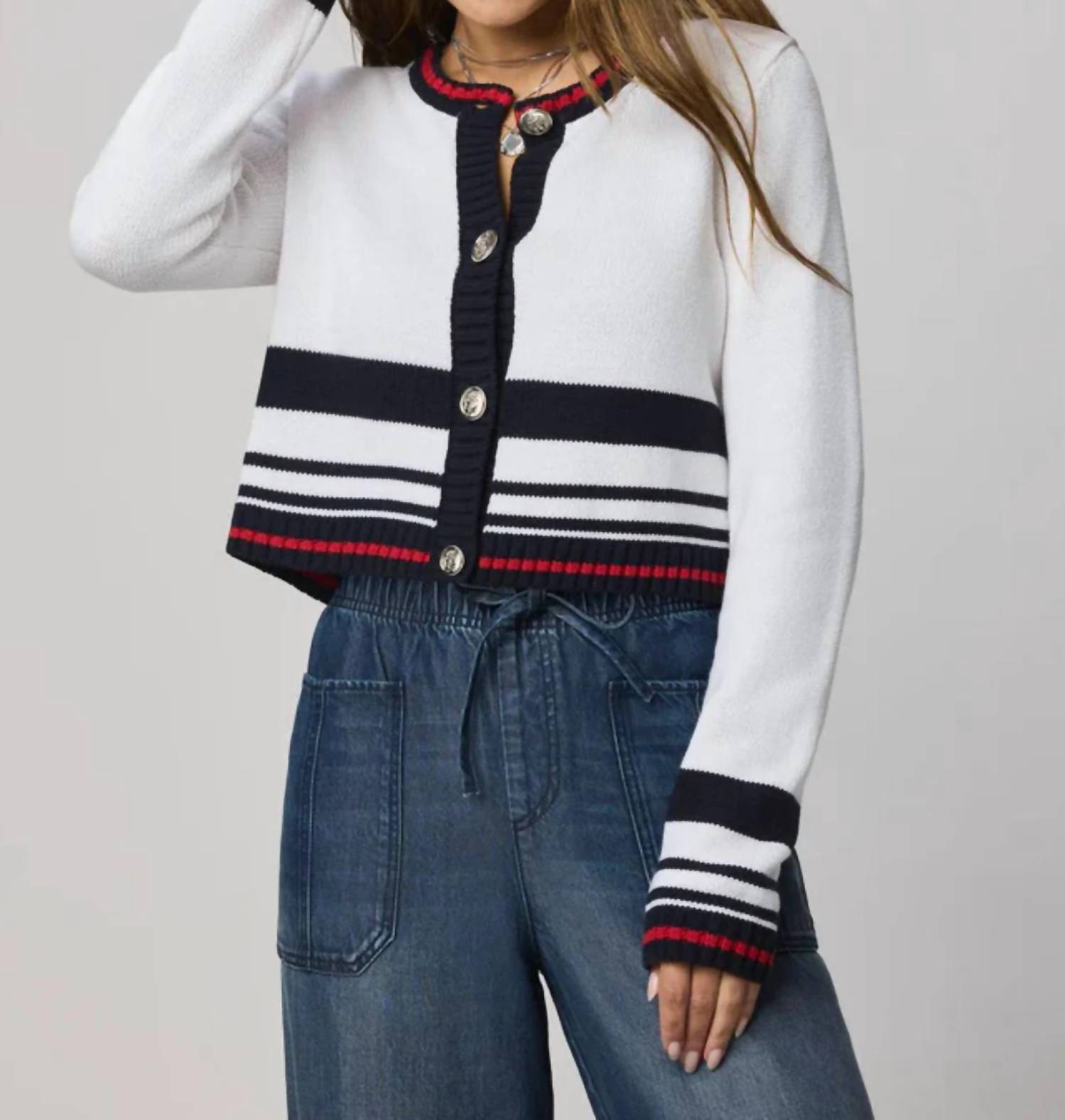 Splendid - Sailor Stripe Cardigan