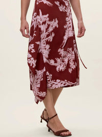 Rebecca Taylor Ciara Wrap Dress in aberdeen combo - women's dress - view 5
