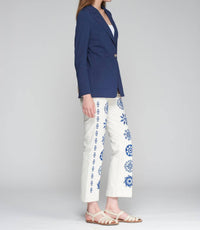 Vilagallo - Amelie Embroidered Trouser