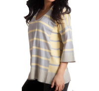 Angel - Nautical Oversized 3/4 Sleeve Hoodie