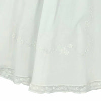 Auraluz - Baby's Lace Dress With Embroidered Flowers