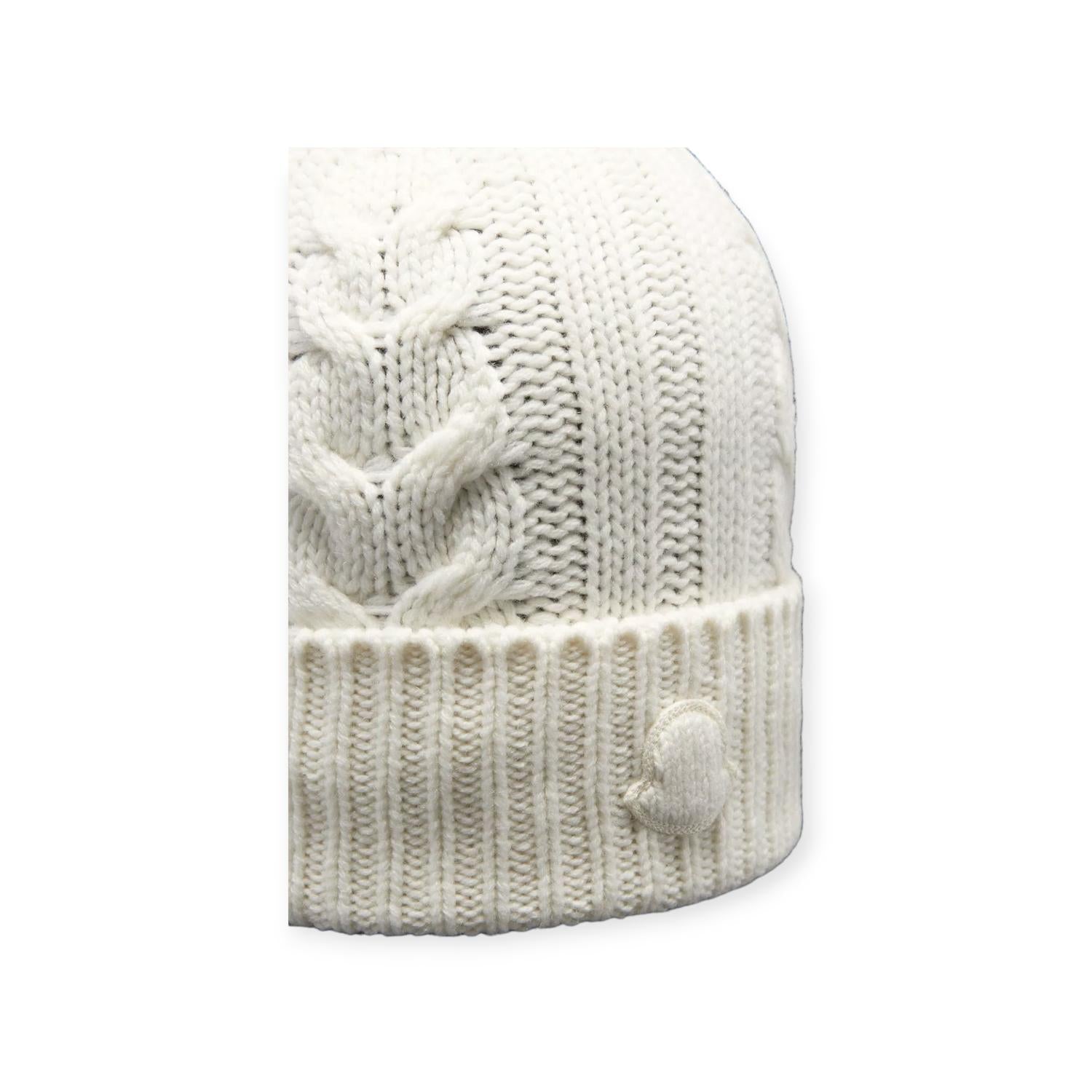 Moncler - Women's Cable Knit Cashmere Beanie