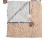 Crane Baby - Ezra Copper Quilted Blanket