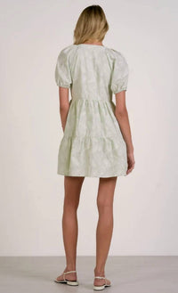 Elan - V-neck Tiered Dress