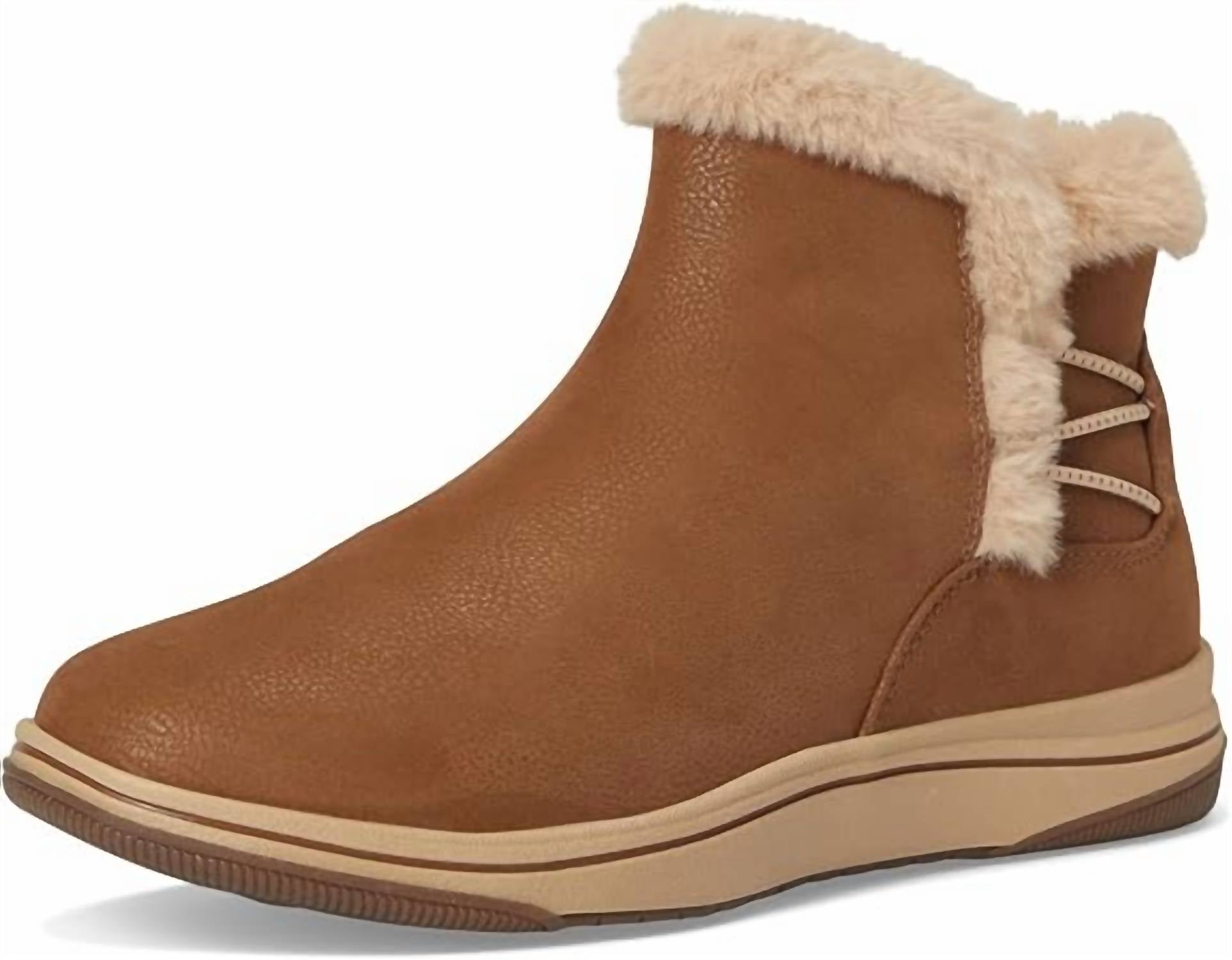 Clarks - Women's Breeze Fur Ankle Boots