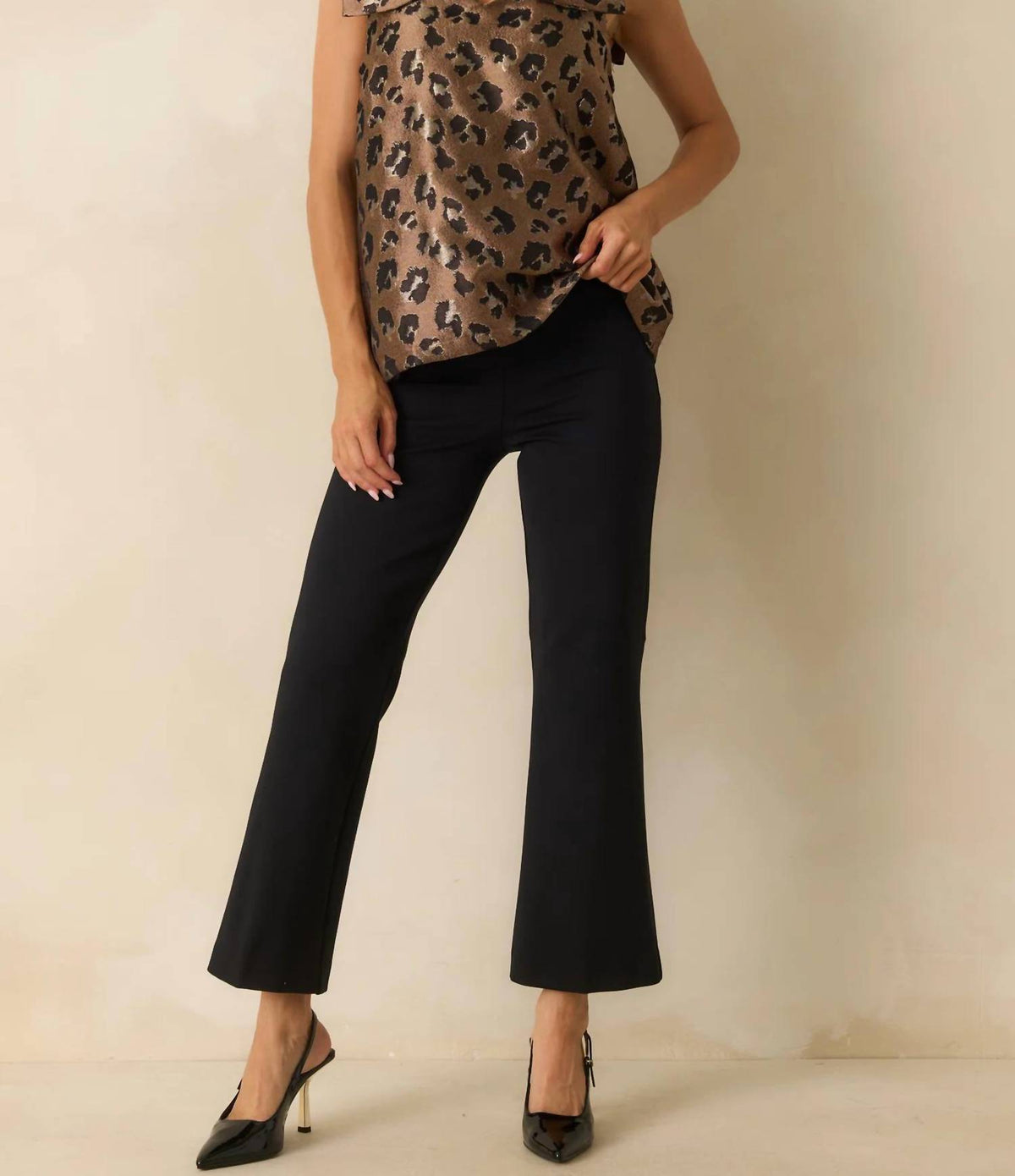 Entro - Sleeveless Bow Shoulder Top