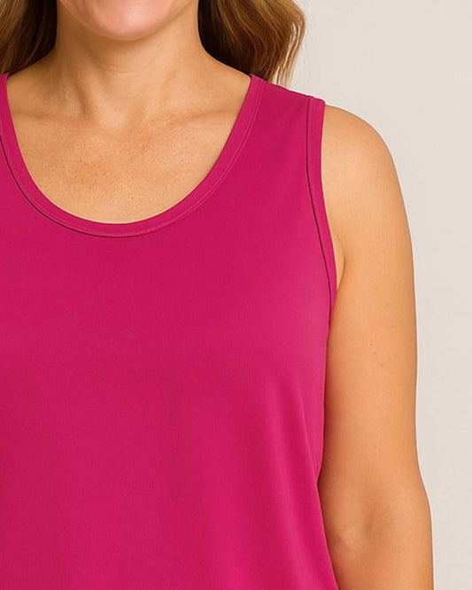 Sympli - Slim Fit Sleeveless Top