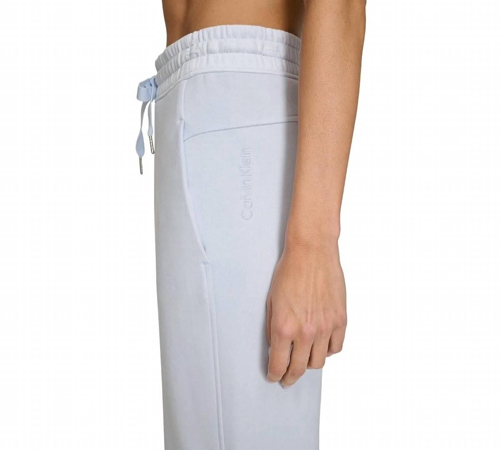 Calvin Klein - Fleece High-waist Angled-pocket Sweatpant