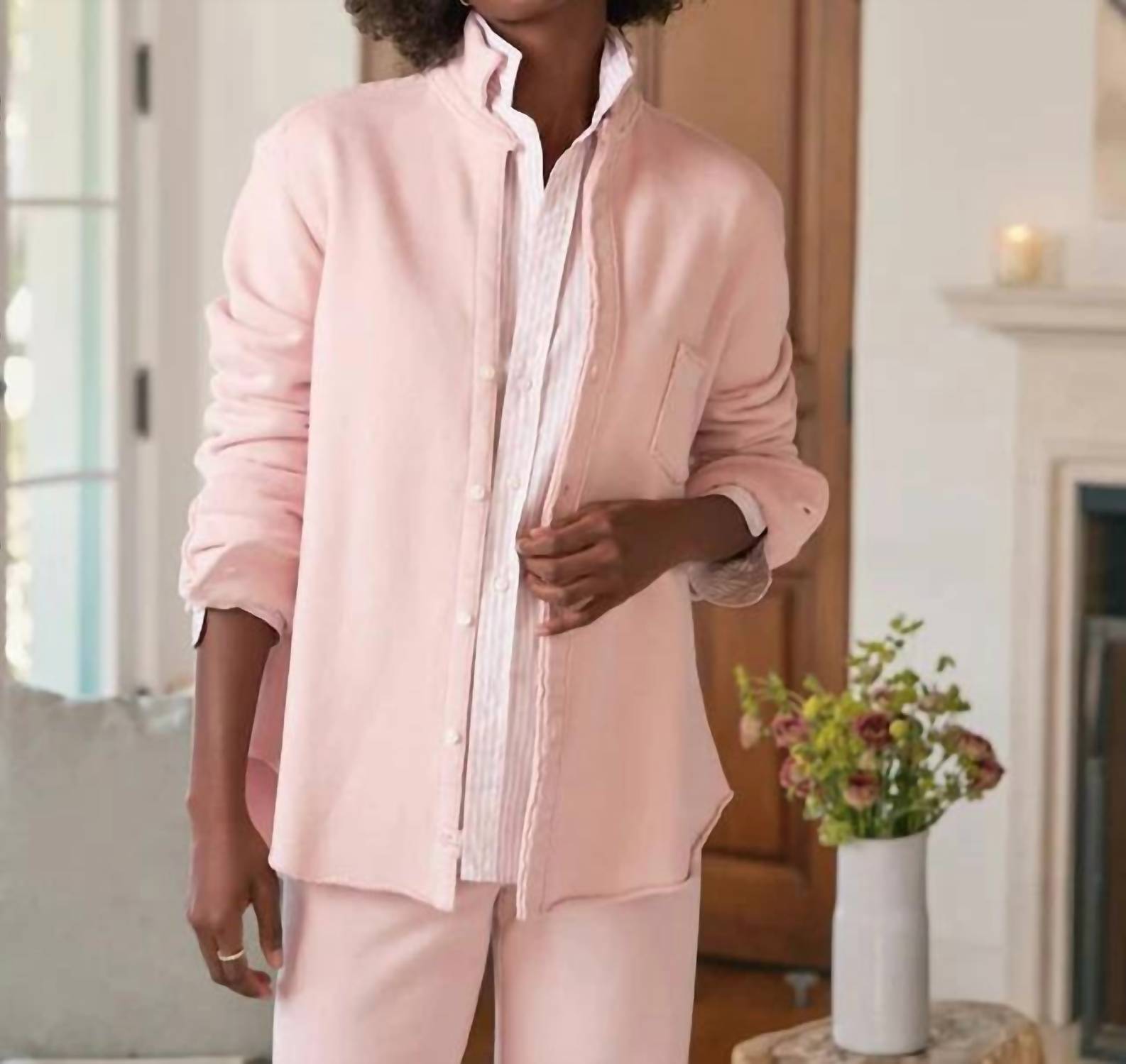 Frank & Eileen - Eileen Triple Fleece Relaxed Button Up Shirt