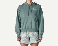 Patagonia Water People Waveside Daily Hoody in blue sage - women's top