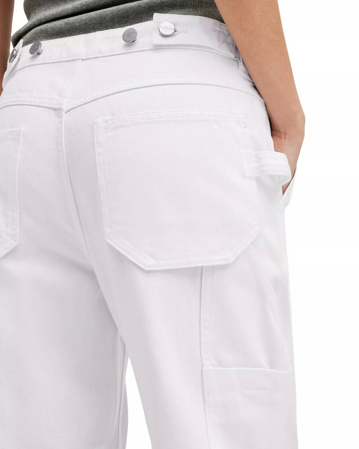 Allsaints - Florence Slim Elasticized Cargo Jean