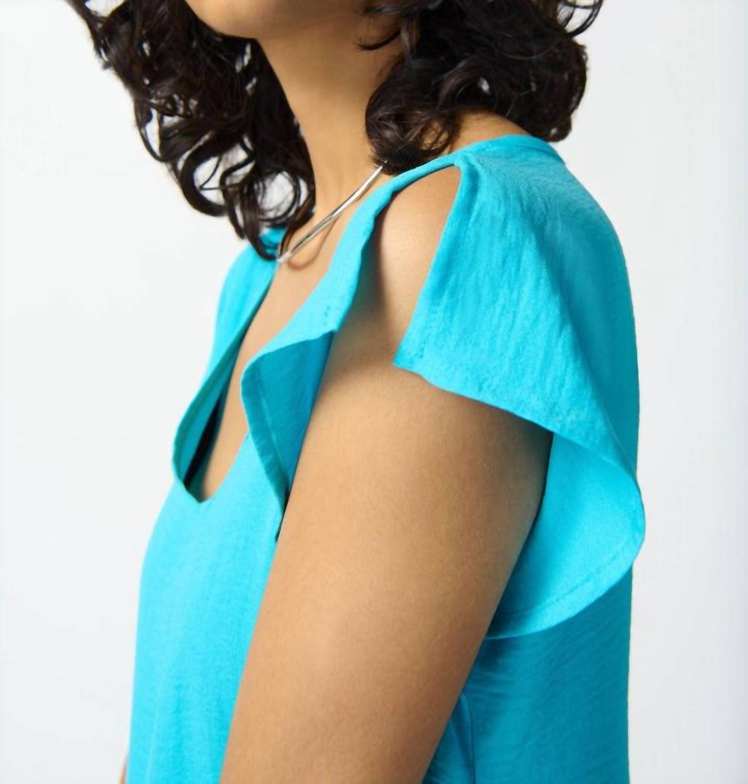 Joseph Ribkoff - Gauze A-Line Dress