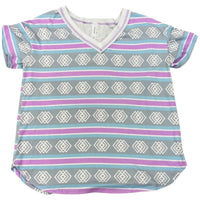 Honeyme - Women's Aztec Printed Top